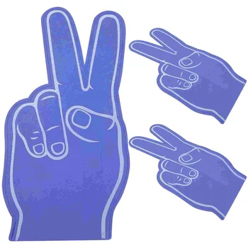 3 Шт. Поролоновые пальцы, Синяя Пустая рука, Детские игрушки, шумоподавители, подарок для вечеринки