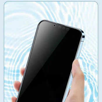 360 градусов применимо apple 14promax новая закаленная пленка с защитой от подглядывания iphone13 защита от подглядывания 12 телефонная пленка с полным покрытием против отпечатков пальцев