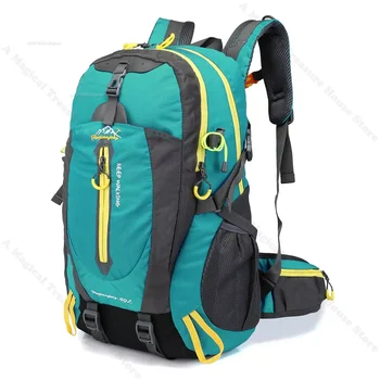 40Л Водонепроницаемый альпинистский тактический рюкзак для путешествий, походов, рюкзак для ноутбука, Походный рюкзак, Уличная Мужская Женская спортивная сумка
