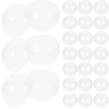 50шт наполняемых шариков-капсул, Многоцелевые скрученные шарики, прозрачные наполняемые шарики