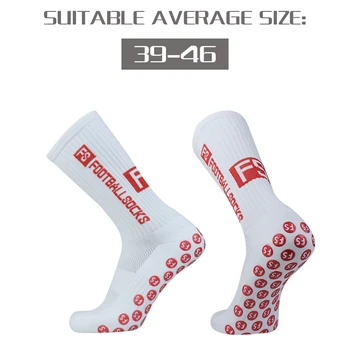 6 цветов Унисекс Футбольные носки, носки для бега, Противоскользящие с резиновой прокладкой Для мужчин / женщин, Тренировочные носки для профессиональных соревнований