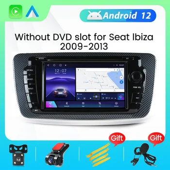 Android11 Автомобильный Радиоприемник Мультимедийный Видеоплеер Экран Навигации GPS Carplay Авторадио Стерео Для Seat Ibiza 6j 2009 2010 2011 2012