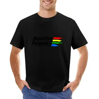 Benetton Formula Team Ретро футболка 90-х, пустые футболки, новое издание, футболка, одежда в стиле хиппи, мужские графические футболки, комплект