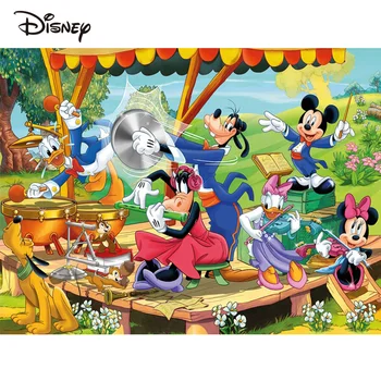 Disney 5D Картина маслом Микки Маус По Номерам Дональд Дак Мультфильм Животных С Рамкой Собака На Холсте Для Гостиной