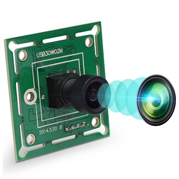 ELP 0.3MP 100-градусный Объектив M7 USB-модуль камеры с высокой скоростью 60 кадров в секунду 1/4 ”CMOS OV7725 Сенсор Веб-камера ELP-USB30W02M-MHV100