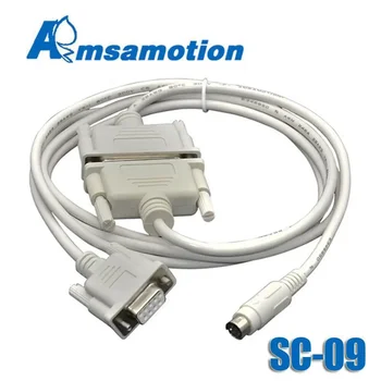 SC-09 Последовательный порт RS232 Подходит для Mitsubishi FX/A Кабель для программирования ПЛК серии USB-SC09 Скачать USBSC09