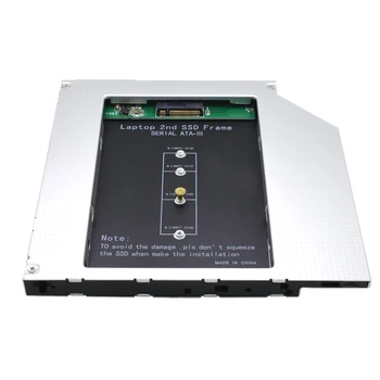 TISHRIC M2 NGFF HDD Caddy SSD-Адаптер Для жесткого диска SATA CD-Привод Жесткий Диск Caddy Для Ноутбука CD-ROM DVD-ROM Оптический Отсек