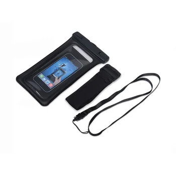 Герметичная водонепроницаемая сумка для телефона, подводная камера с сенсорным экраном, двухэкранный перспективный чехол для телефона с ремешками на запястьях