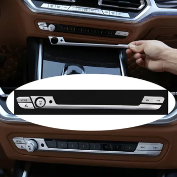 Для BMW 1 2 3 4 8 Серии Z4 X3 X4 X5 X6 X7 G20 G28 G22 G01 G02 G05 G06 G07 Автомобильный CD Панель Ручка Регулировки Громкости Кнопка Крышка Отделка Аксессуар
