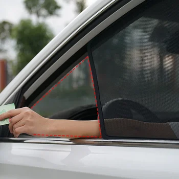 Для Volkswagen VW Golf 7 Mk7 2012-2019 Автомобильный боковой задний солнцезащитный козырек, магнитный солнцезащитный козырек, экран, окно, теплоизоляция, солнцезащитный крем, крышка