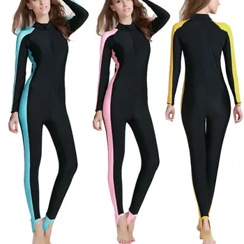 Женский Цельный Гидрокостюм для серфинга в воде, Облегающий Облегающий Костюм для Женщин, Модная Женская Осенняя Одежда