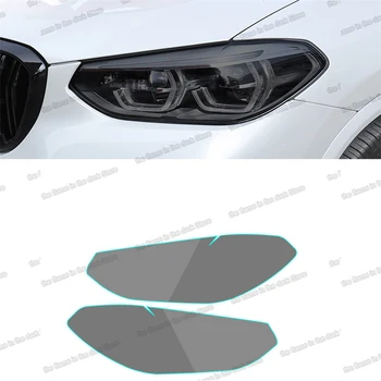 защитная пленка от царапин для автомобильных фар bmw X3 X4 G01 G02 2018 2019 2020 2021 2022 наклейка для аксессуаров m styling auto