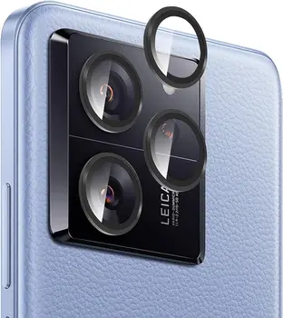 Защитный Чехол Для объектива Из алюминиевого Сплава Для камеры Xiaomi 13T Pro С Кольцевой крышкой Из Закаленного Стекла Xiomi Xaomi Mi 13TPro 13 T Xiaomi13T 5G