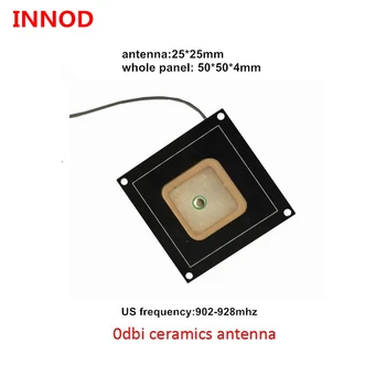керамическая антенна micro 0dbi uhf rfid Высокого качества с диапазоном считывания 5 см-1 М sma/ipex small rfid antenna для встроенного модуля Android