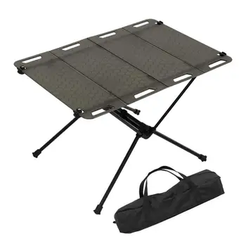 Легкий стол для пикника на открытом воздухе, Портативный складной стол из алюминиевого сплава, Барная стойка, столы для пикника, принадлежности для кемпинга