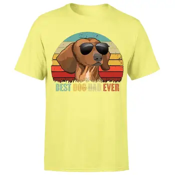 Лучшая мужская футболка для папы-собаки с таксой На День отцов для папы Новинка #P1 # ИЛИ #A