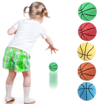 Мини-баскетбольный мяч для стресса, маленький мягкий резиновый баскетбольный мяч для выжимания, для снятия тревожного стресса, для вечеринки, для школьной классной комнаты