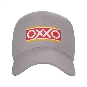 Модная качественная джинсовая кепка с логотипом OXXO, Вязаная шапка, Бейсболка