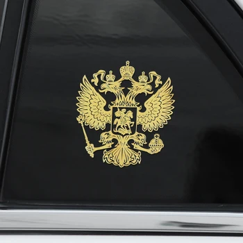 Наклейка На Окно Автомобиля С Эмблемой Русского Орла Для VW Volkswagen Golf Polo Passat Tiguan Jetta Touran T-Roc Scirocco