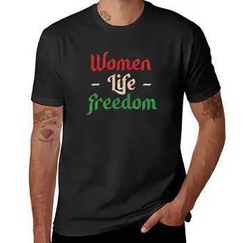 Новая женская жизнь Freedom Mahsaamini Zan Zendegi Azadi Иран ?? ??????????? Футболка, футболки оверсайз, летний топ, мужские футболки