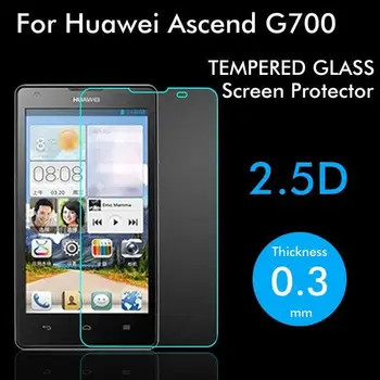 Оригинальное закаленное стекло с полным клеем 2.5D для Huawei G700, полноэкранная защита для Huawei G700