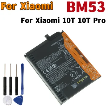 Оригинальный сменный аккумулятор BM53 для Xiaomi 10T 10T Pro Mi 10T, сменный аккумулятор BM53 5000 мАч + бесплатные инструменты
