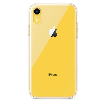 Официальный Прозрачный Чехол для Телефона Apple iPhone 11 Pro XS Max XR X S 7 8 Plus 11Pro Прозрачный Мягкий Бампер из ТПУ и Жесткая Задняя Крышка из ПК