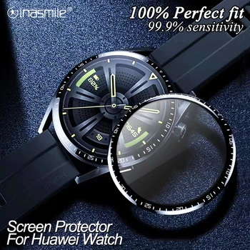 Пленка с Изогнутым Краем 20D Для Huawei Watch GT2 GT3 Pro GT 2 3 46 мм watch 3 Screen Protector Защитная пленка Аксессуары Для Смарт-Часов