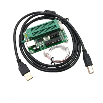 Программатор PIC K150 Микрочип PIC MCU Microcore Burner USB-загрузчик с USB-кабелем