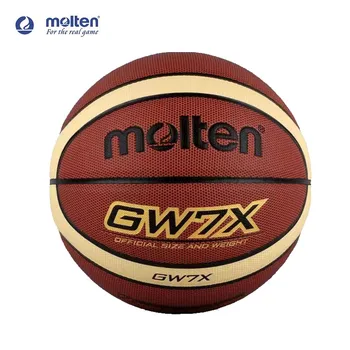 Расплавленный баскетбол GW7X Размер 7 Официальная тренировочная игра из износостойкой искусственной мягкой кожи для помещений и улицы, мужской мяч Baloncesto 7