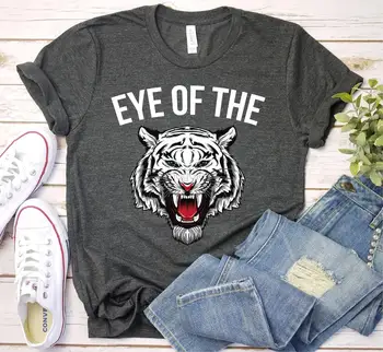 Рубашка Eye Of The Tiger - Рубашка С Животными, Саблезубый Тигр, Рубашка Tigers Tigers Eye Tiger, Рубашки Для Мам, Мужские, Женские, Унисекс, Рубашка Для Взрослых