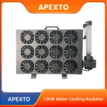 Ряд водяного охлаждения Apexto Для Antminers Bitcoin Miner S19 Pro + Hyd S19XP Hyd Whatsminer M33S + M53 M53S с кабелем питания 1,5 М