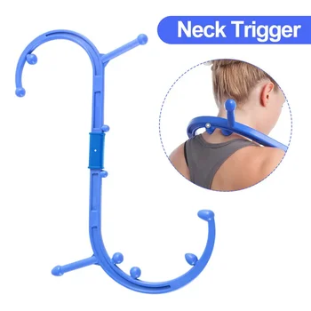 Триггерная точечная палочка для самомассажа Инструмент для массажа глубоким давлением Точечная палочка для самомассажа мышц тела Массажер для спины