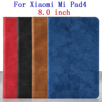 Флип-Чехол Из Искусственной Кожи Для Xiaomi Mi Pad 4 Smart Tablet Cover 8 дюймов Coque Mi Pad4 Mi Pad 4 Auto Sleep Wake Up Shell Mi Pad4 Fundas