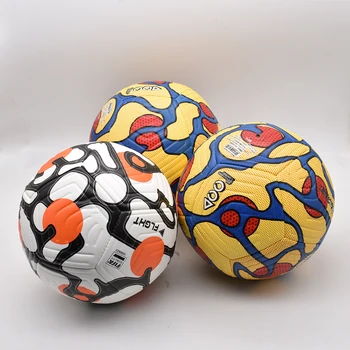 Футбол футбольный футбольный мяч Официальный размер 5 Высококачественные бесшовные мячи для матчей команды вратарей Футбольная тренировочная лига Футбол