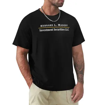 Футболка Bernard L. Madoff Investment Securities LLC, эстетическая одежда sublime boys, черные футболки с животным принтом для мужчин
