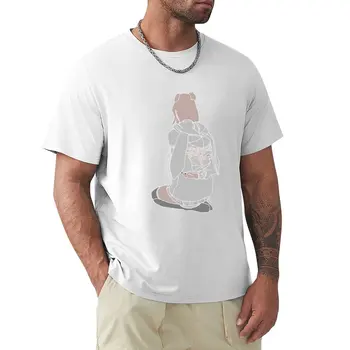 Футболка Rope Bunny (цветная версия), летний топ, черные мужские футболки с графическим рисунком