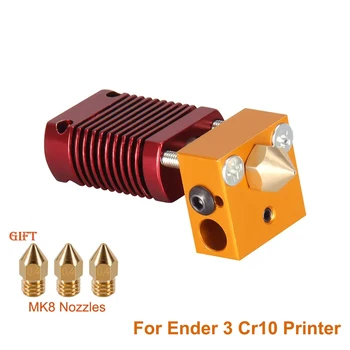 Цельнометаллическая J-образная головка CR10 Hotend Extrude Hot End Kit для Ender-3/5 pro CR10 10s Bowden Extruder Kit Запчасти для 3D-принтера