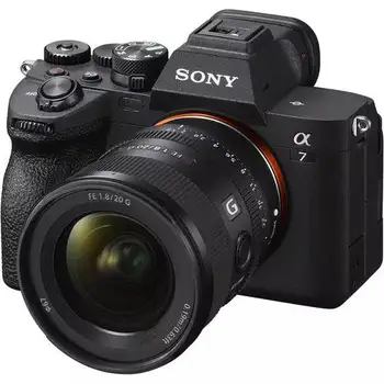 Цифровые фотоаппараты Камера a7 IV с комплектом объективов 24-105 мм f / 4, 33-Мегапиксельная полнокадровая беззеркальная цифровая камера ony alpha a7 iv