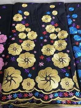 швейцарское кружево хлопчатобумажная ткань robe femme африканская кружевная ткань 2023 вышивка кружевные материалы дубайская ткань для платья высокого качества 5 ярдов